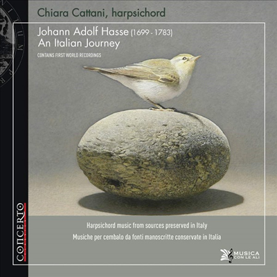 이태리 여행 - 하세: 하프시코드를 위한 작품집 (An Italian Journey - Hasse: Works for Harpsichord) (2CD) - Chiara Cattani