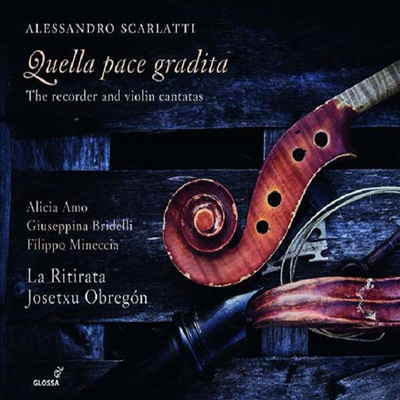 리코더와 바이올린 칸타타 - A.스카를라티: 칸타타 작품집 (The Recorder &amp; Violin Cantatas - A.Scarlatti: Cantatas)(CD) - Josetxu Obregon