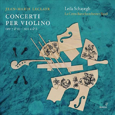 르클레르: 바이올린 협주곡 (Leclair: Violin Concertos)(CD)(Digipack) - Leila Schayegh