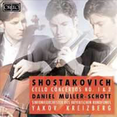 쇼스타코비치 : 첼로 협주곡 1 & 2번 (Shostakovich : Cello Concertos Nos.1 & 2)(CD) - Daniel Muller-Schott