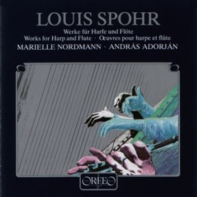슈포어 : 하프와 플룻을 위한 작품집 (Spohr : Works for Harp and Flute)(CD) - Marielle Nordmann