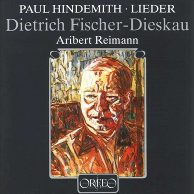 힌데미트: 가곡집 (Hindemith: Lieder)(CD) - Dietrich Fischer-Dieskau