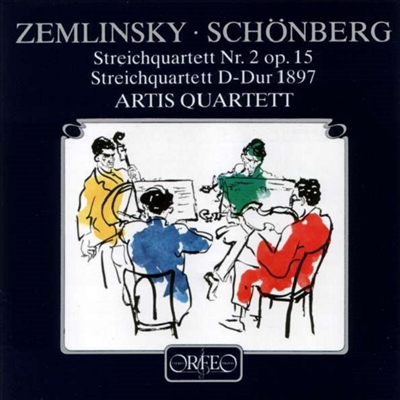 쇤베르크 &amp; 쳄린스키: 현악 사중주 (Schoenberg &amp; Zemlinsky: String Quartets)(CD) - Artis Quartet