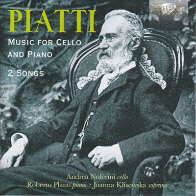 피아티: 첼로와 피아노 작품집, 두개의 노래 (Platti: Music For Cello &amp; Piano, 2 Songs)(CD) - Andrea Noferini