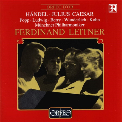 헨델: 오페라 '줄리오 체사레' (Handel: Opera 'Giulio Cesare in Egitto') (3CD) - Ferdinand Leitner