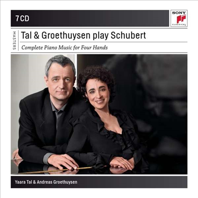슈베르트: 네 손을 위한 피아노 작품 전집 (Schubert: Complete Piano Music for Four Hands) (7CD Boxset)ㅍ - Duo Tal & Groethuysen