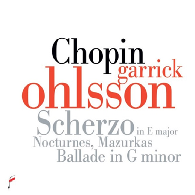 스타인웨으로 연주하는 쇼팽 (Steinway-Flugel - Frederic Chopin)(CD) - Garrick Ohlsson