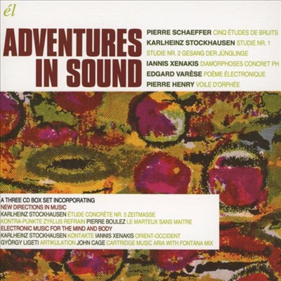 슈톡하우젠 - 음향의 탐구 (Stockhausen - Adventures In Sound) (3CD) - Karlheinz Stockhausen