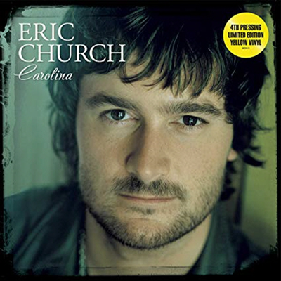 Eric Church - Carolina (Ltd. Ed)(180G)(Yellow Vinyl)(LP)