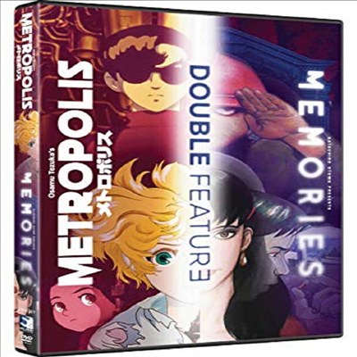 Metropolis & Memories: Anime Double Feature (메트로폴리스 / 메모리즈)(지역코드1)(한글무자막)(DVD)