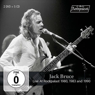 Jack Bruce - Live At Rockpalast 1980, 1983 And 1990 (5CD+2DVD Box Set)