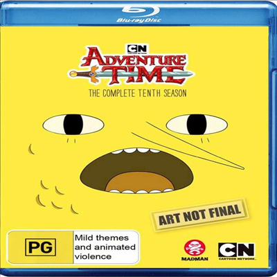 Adventure Time: Season 10 (핀과 제이크의 어드벤처 타임: 시즌 10) (리젼B)(한글무자막)(Blu-ray)