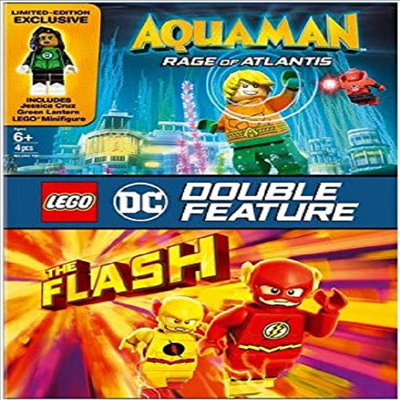 LEGO DC Super Heroes: Aquaman /The Flash (레고 DC코믹스 슈퍼히어로 아쿠아맨 / 플래시)(지역코드1)(한글무자막)(DVD)