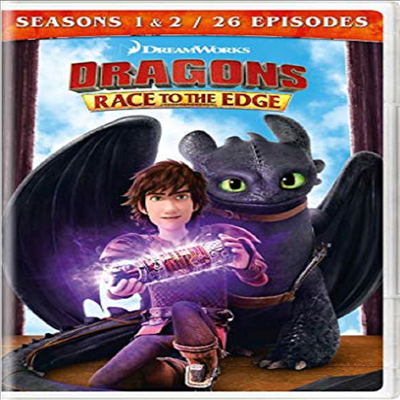 Dragons: Race To The Edge - Seasons 1 & 2 (드래곤 길들이기 : 레이스 투 더 엣지)(지역코드1)(한글무자막)(DVD)