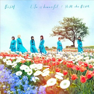 BiSH (빗슈) - Life Is Beautiful / Hide The Blue (CD)