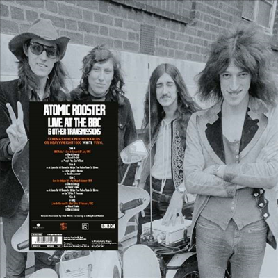 Atomic Rooster - On Air - Live At The BBC (Ltd. Ed)(Remastered)(Gatefold)(180G)(White Vinyl)(2LP)