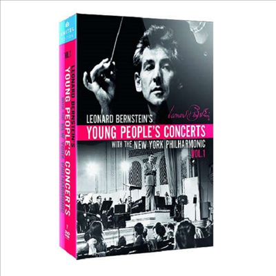 레너드 번스타인 - 청소년 음악회 1집 (Leonard Bernstein - Young People's Concerts with the New York Philharmonic Vol.1) (한글자막)(7DVD) (2018) - Leonard Bernstein