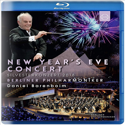 2018 베를린 실황 베를린 필의 제야음악회 - 모차르트: 피아노 협주곡 26번 & 라벨: 볼레로 (New Year's Eve Concert 2018/2019 - Mozart: Piano Concerto No.26 & Ravel: Bolero) (Blu-ray) (2019) - Daniel Barenb