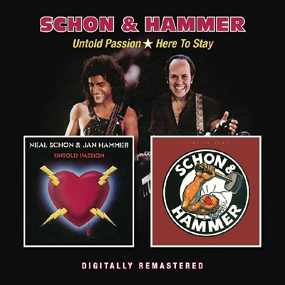 Neal Schon & Jan Hammer - Untold Passion/Here To Stay (Remastered)(2 On 1CD)(CD)