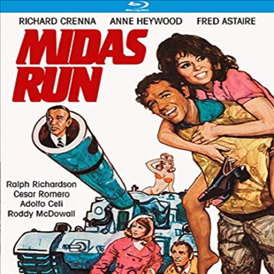 Midas Run (1969) (마이더스 런)(한글무자막)(Blu-ray)