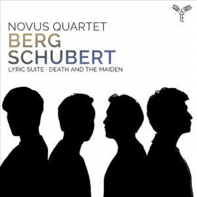 베르크: 서정 모음곡 &amp; 슈베르트: 현악 사중주 14번 &#39;죽음과 소녀&#39; (Berg: Lyric Suite &amp; Schubert: String Quartet No.14 &#39;Death And The Maiden&#39;)(CD) - Novus Quartet