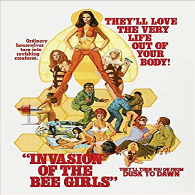 Invasion Of The Bee Girls (인베이젼 오브 더 비 걸스)(지역코드1)(한글무자막)(DVD)
