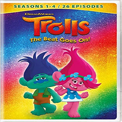 Trolls: The Beat Goes On! - Seasons 1 - 4 (트롤: 더 비트 고즈 온 시즌 1-4)(지역코드1)(한글무자막)(DVD)
