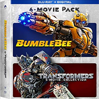 Bumblebee & Transformers Ultimate 6-Movie Coll (Box)(한글무자막)(Blu-ray)