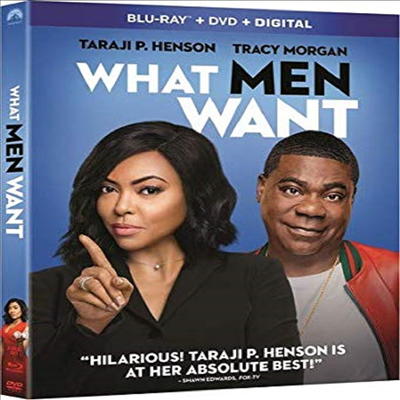 What Men Want (왓 맨 원트)(한글무자막)(Blu-ray+DVD)