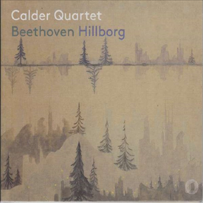 베토벤: 현악 사중주 3, 14번 &amp; 힐보리: 콩스카르드 변주곡 (Beethoven: String Quartets Nos3, 14 &amp; Kongsgaard Variations) (SACD Hybrid) - Calder Quartet