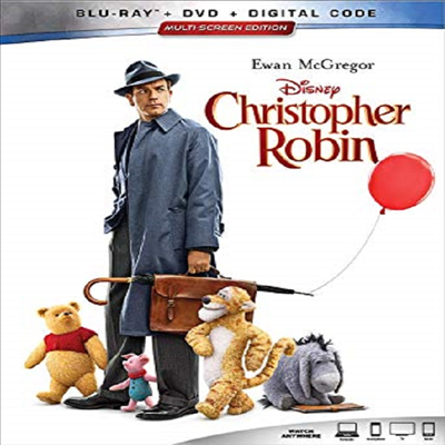 Christopher Robin (곰돌이 푸 다시 만나 행복해)(한글무자막)(Blu-ray)