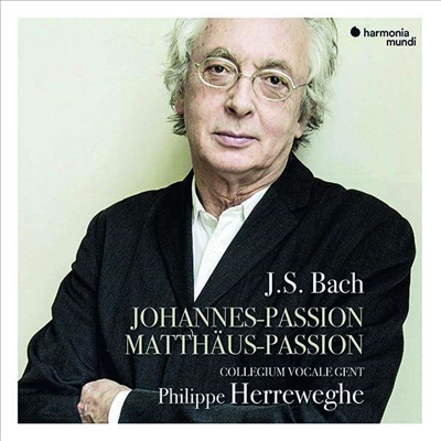 바흐: 요한 수난곡 & 마태 수난곡 (Bach: St John Passion, BWV245 & Matthew Passion, BWV244) (5CD) - Philippe Herreweghe