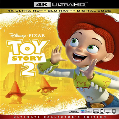 Toy Story 2 (토이 스토리 2) (1999) (한글무자막)(4K Ultra HD + Blu-ray + Digital Code)