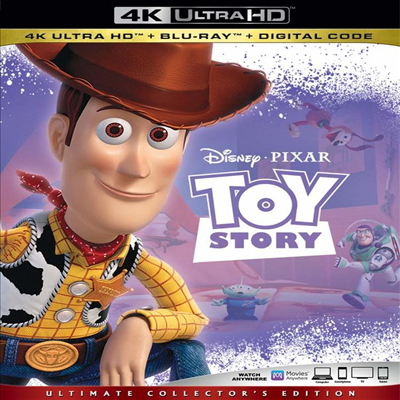 Toy Story (토이 스토리) (1995) (한글무자막)(4K Ultra HD + Blu-ray + Digital Code)