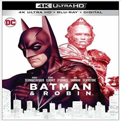 Batman &amp; Robin (배트맨 4 - 배트맨과 로빈) (1997) (한글무자막)(4K Ultra HD + Blu-ray + Digital)