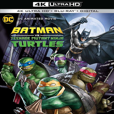 Batman Vs. Teenage Mutant Ninja Turtles (배트맨 대 닌자터틀) (2019) (한글무자막)(4K Ultra HD + Blu-ray + Digital)