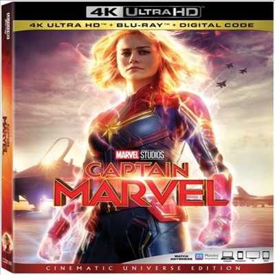Captain Marvel (캡틴 마블) (2019) (한글무자막)(4K Ultra HD + Blu-ray + Digital Code)