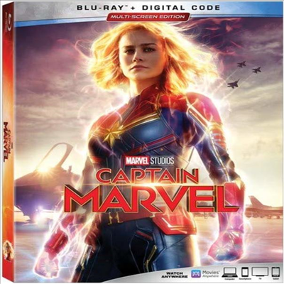 Captain Marvel (캡틴 마블) (2019) (한글무자막)(Blu-ray + Digital Code)