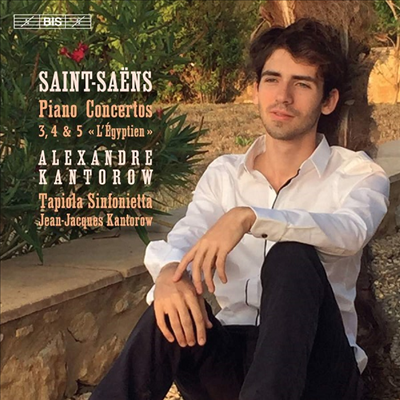 생상스: 피아노 협주곡 3, 4 & 5번 '이집트' (Saint-Saens: Piano Concertos Nos.3, 4 & 5 'Egyptian') (SACD Hybrid) - Alexandre Kantorow