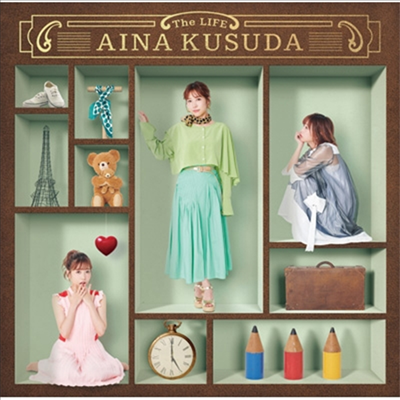 Kusuda Aina (쿠스다 아이나) - The Life (CD+Blu-ray) (초회반 B)