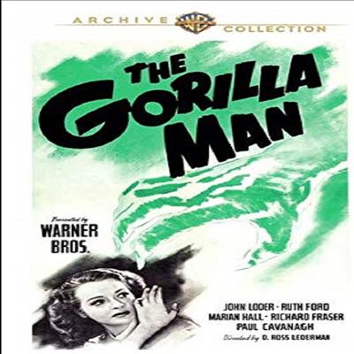 The Gorilla Man (더 고릴라 맨)(지역코드1)(한글무자막)(DVD)(DVD-R)