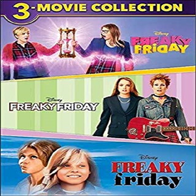 Freaky Friday 3-Movie Collection (프리키 프라이데이 3 무비 컬렉션)(지역코드1)(한글무자막)(DVD)