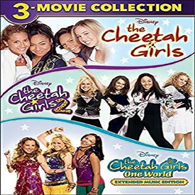 The Cheetah Girls: 3-Movie Collection (치타 걸스 3 무비 컬렉션)(지역코드1)(한글무자막)(DVD)