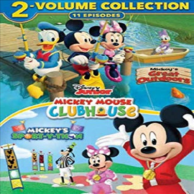 Mickey Mouse Clubhouse: 2-Movie Collection (미키마우스 클럽하우스 2 무비 컬렉션)(지역코드1)(한글무자막)(DVD)