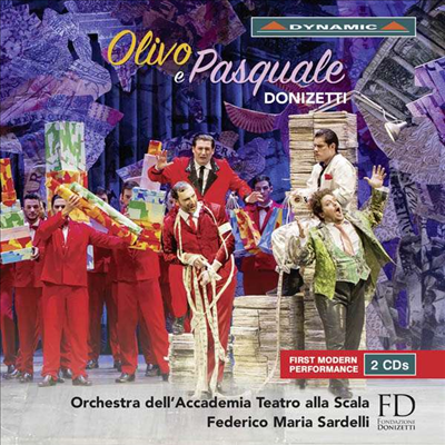 도니체티: 올리보와 파스쿠알레 (Donizetti: Olivo e Pasquale) (2CD) - Federico Maria Sardelli