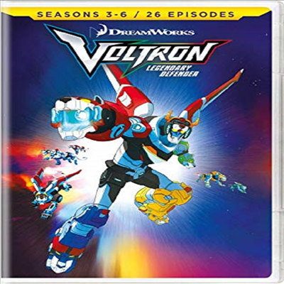 Voltron: Legendary Defender - Seasons 3 - 6 (볼트론)(지역코드1)(한글무자막)(DVD)