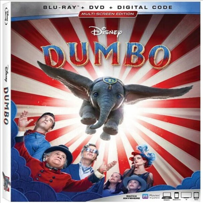 Dumbo (덤보) (2019) (한글무자막)(Blu-ray + DVD + Digital Code)