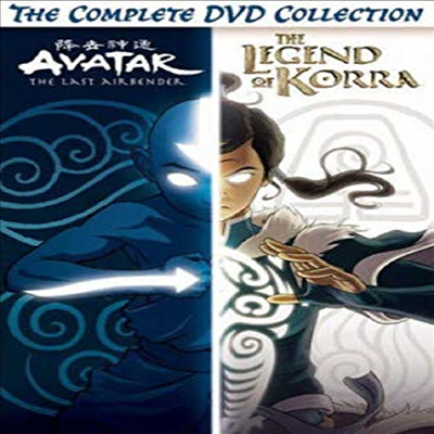 Avatar & Legend Of Korra Comp Series Collection (아바타-아앙의 전설/코라의 전설)(지역코드1)(한글무자막)(DVD)