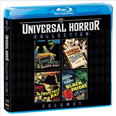 Universal Horror Collection 1 (유니버설 호러 컬렉션)(한글무자막)(Blu-ray)