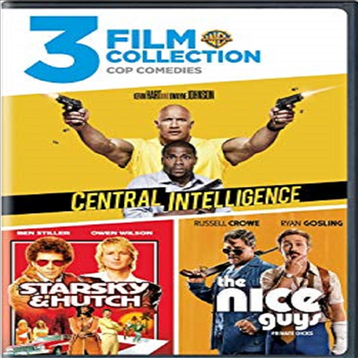 Central Intelligence / Starsky &amp; Hutch / Nice Guys (센트럴 인텔리전스 / 스타스키와 허치 / 나이스 가이스)(지역코드1)(한글무자막)(DVD)